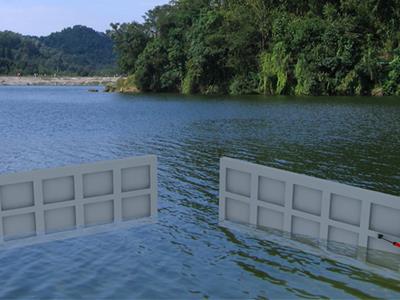 船閘人字門(mén)